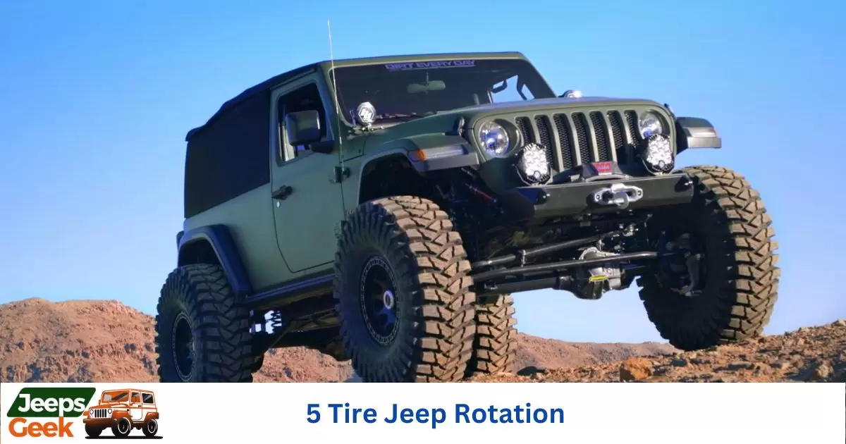 5 Tire Jeep Rotation