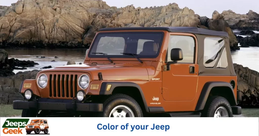 Color of your Jeep