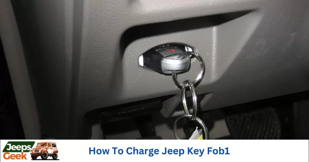 How to Charge Jeep Key Fob With This Simple Trick?