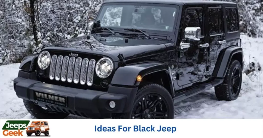 Ideas For Black Jeep