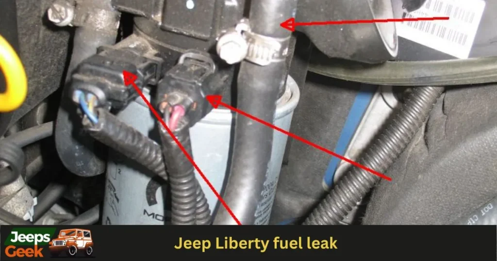 Jeep Liberty fuel leak