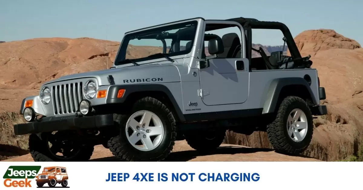 Jeep 4xe is not Charging