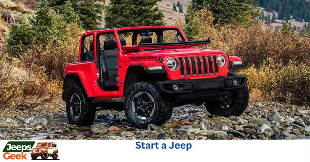  Start a Jeep