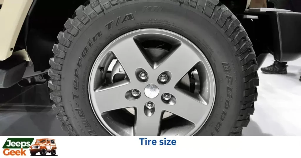 Tire size